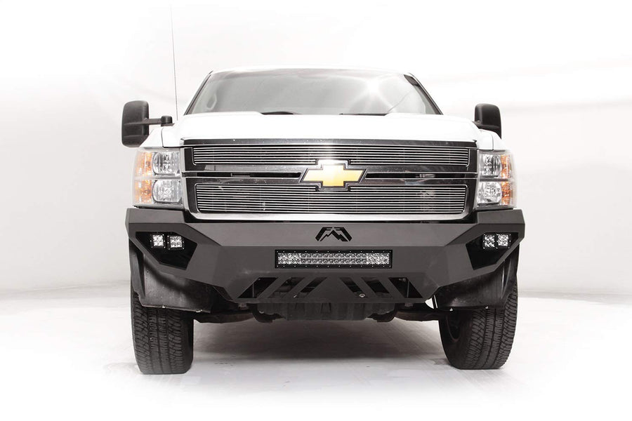 Vengeance Front Bumper 11-14 Chevy Hd with No Guard Bare Bare Steel