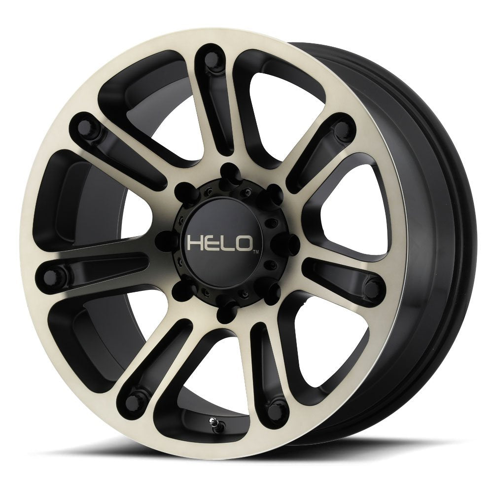 Helo 20X10 HE904 8X170 S-BLK MACH DTCC -18MM - HE90421087918N
