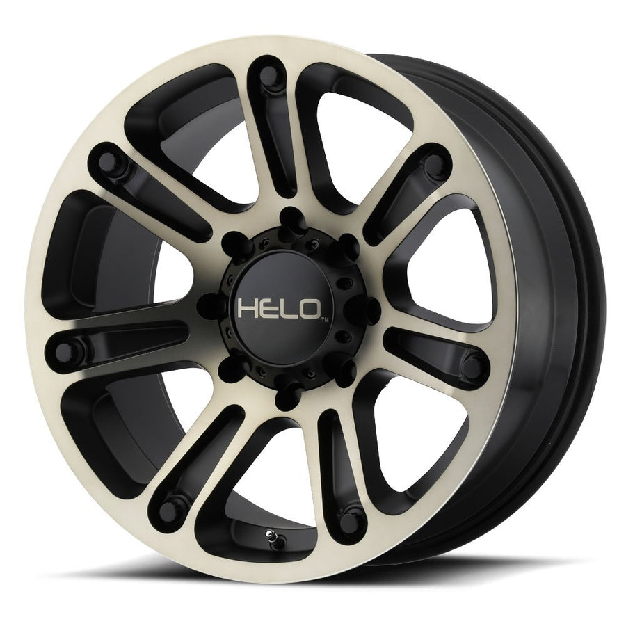 Helo 20X10 HE904 8X170 S-BLK MACH DTCC -18MM - HE90421087918N