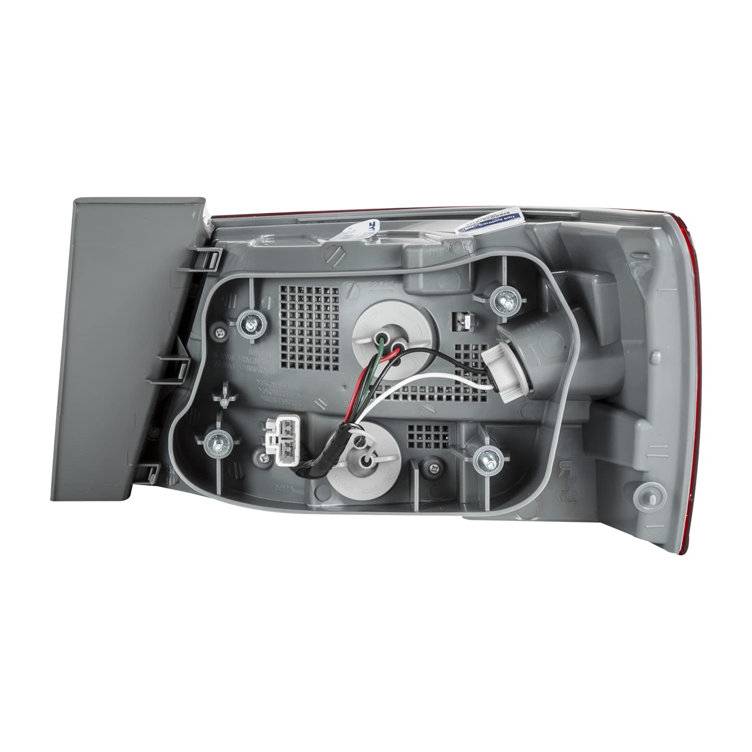 Left TYC Tail Light Assembly Compatible with 2008-2010 Hyundai Santa Fe
