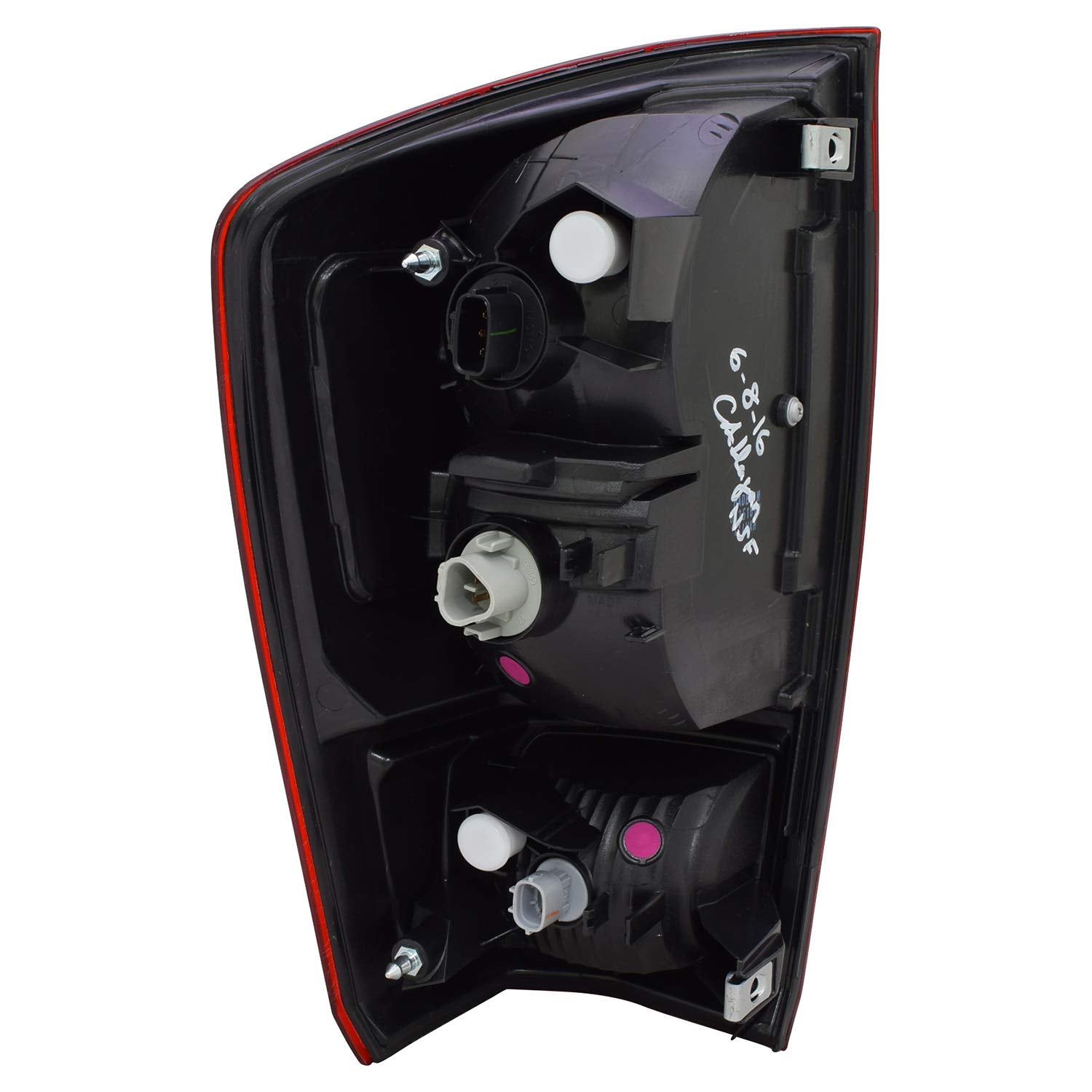 Right TYC Tail Light Assembly Compatible with 2016-2017 Toyota Tacoma