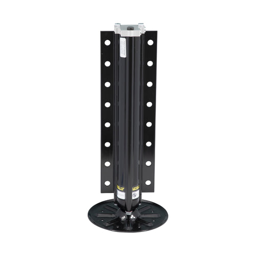 Lippert Replacement Level Up Gen I Hydraulic Landing Gear Jack for 5th Wheel RVs and Travel Trailers, 8,000-lbs. Capacity, Aluminum, 9" Diameter Footpad, 21-7/16" Retracted Height - 195860