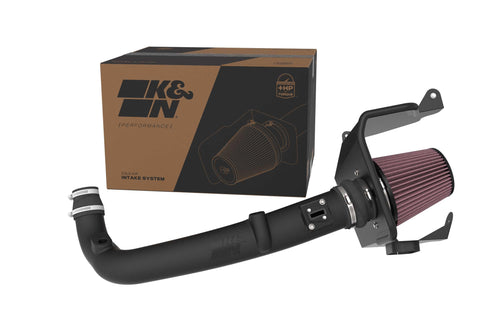 Cold Air Intake System K&N: High-Flow Air Filter, Increase Performance & Towing: Compatible with 2023-2025 Chevrolet/GMC: Colorado, Canyon, 63-3122