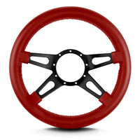 Lecarra Mark 9 95512 Supreme Black Thick Grip Bright Red