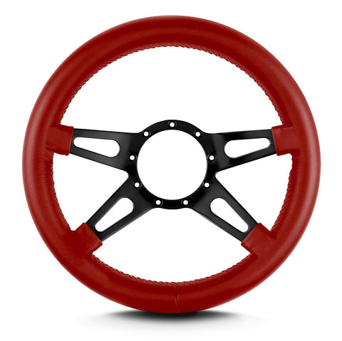 Lecarra Mark 9 95512 Supreme Black Thick Grip Bright Red