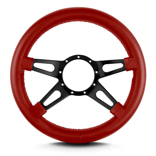 Lecarra Mark 9 95512 Supreme Black Thick Grip Bright Red
