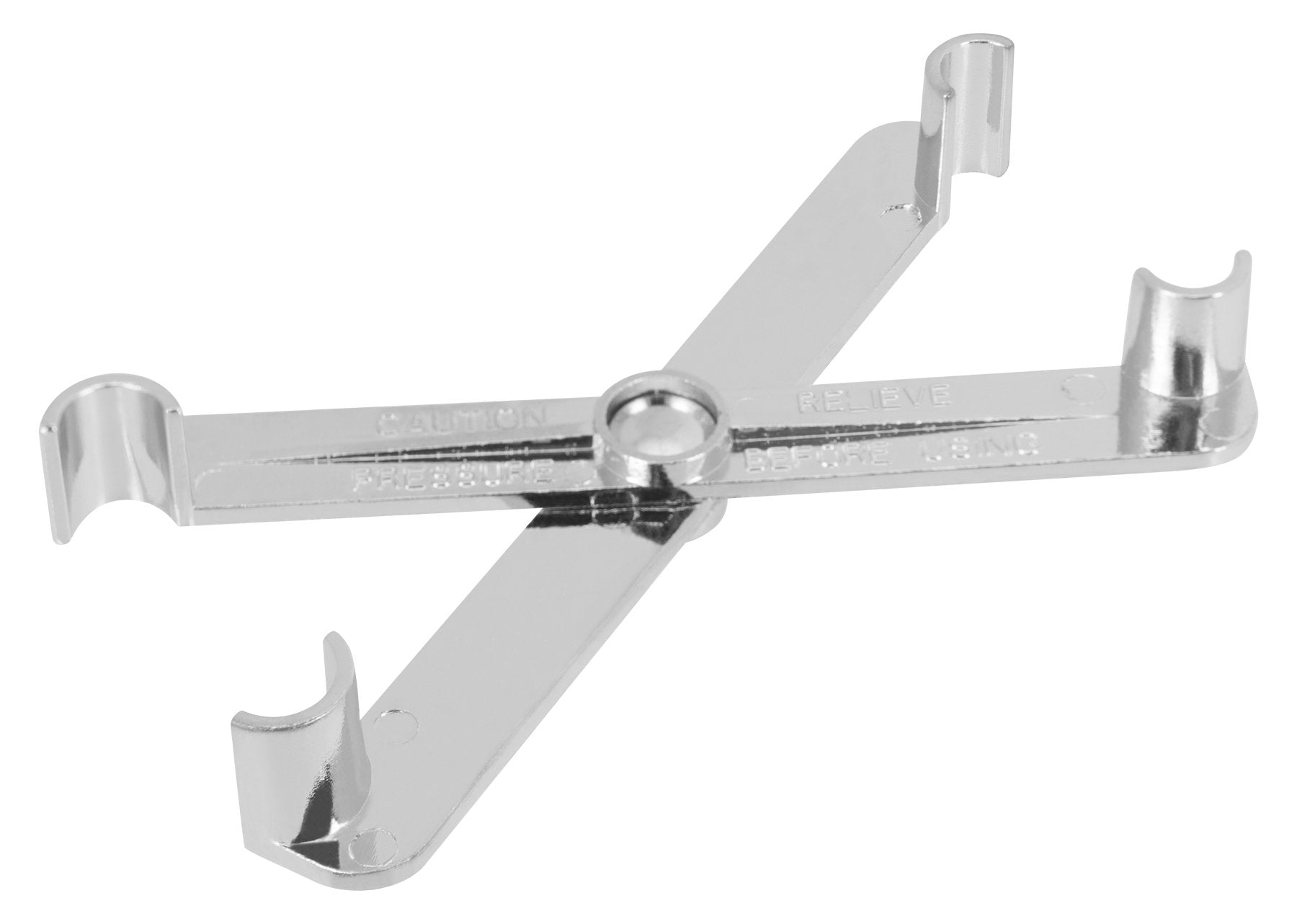 W83114 Performance Tool Scissor Fuel Line Disconnect Tool (Sizes: 5/16-Inch and 3/8-Inch), Silver