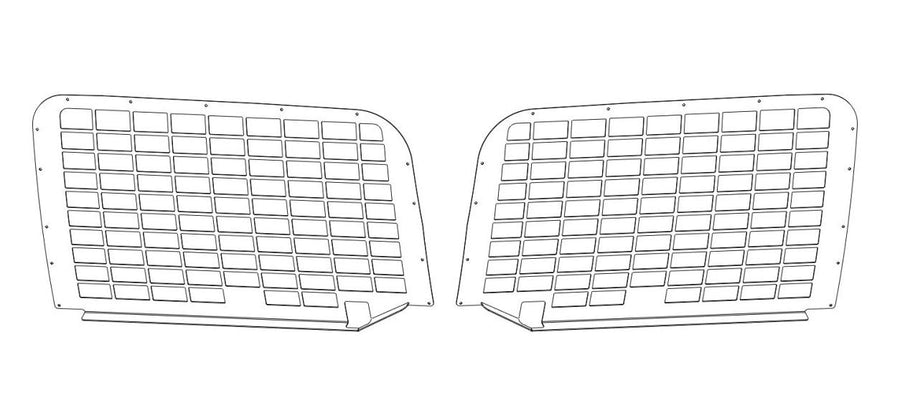 Defender Series Westin Automotive Window Guard Window Guard