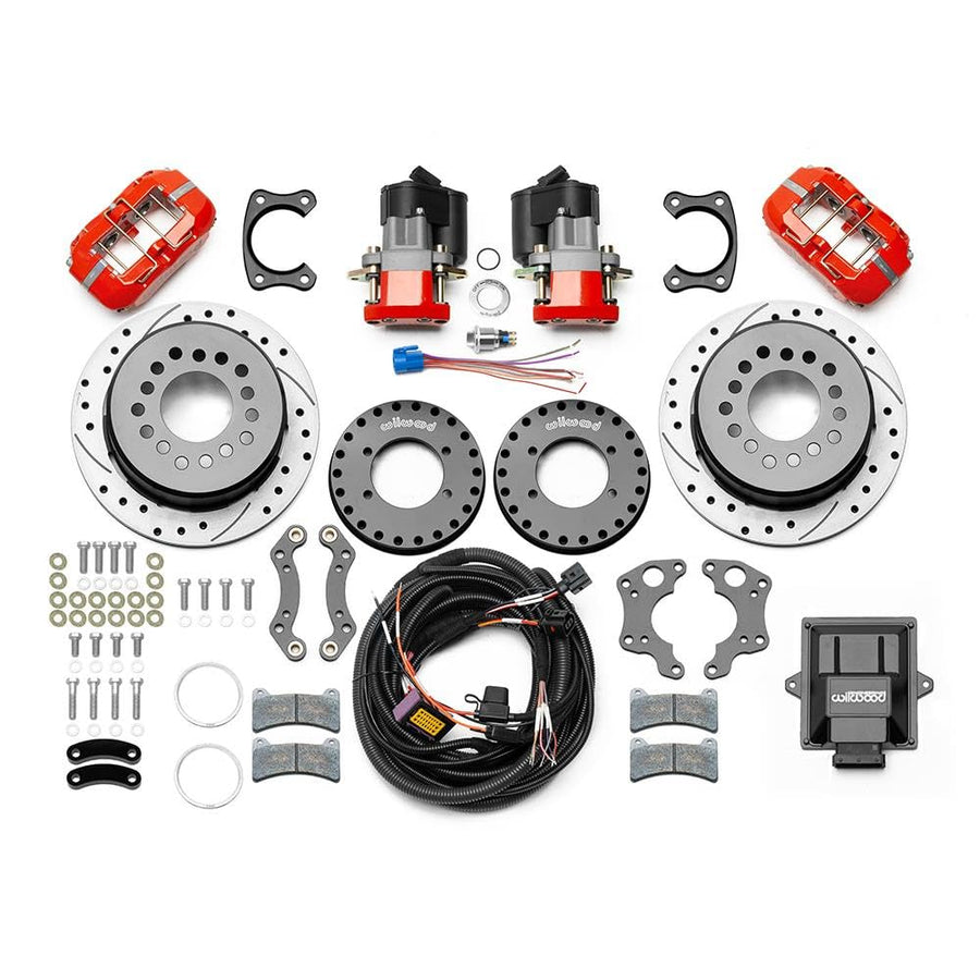 Wilwood Rear EPB/FDP-LP Kit 11in. Big Ford - SRP, Red