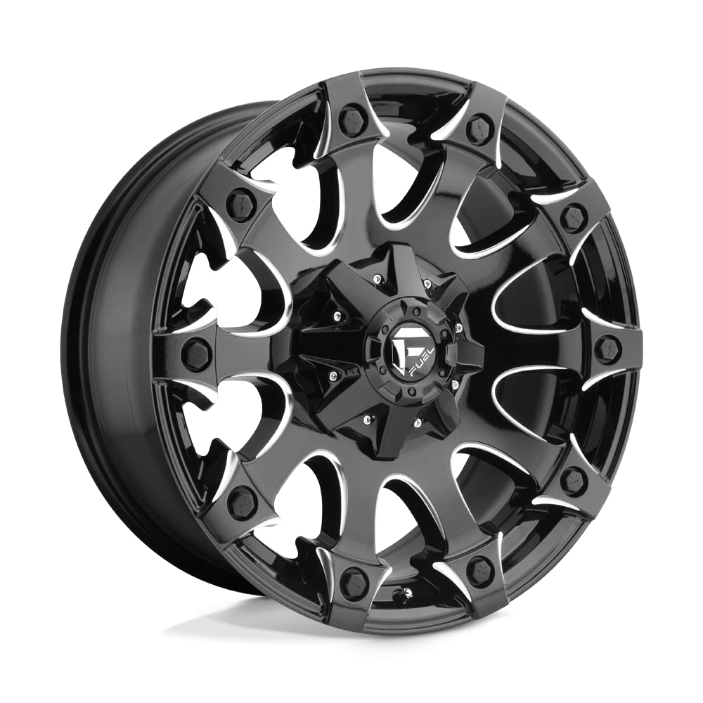 1PC Fuel D578 22X12 6X135/5.5 GL-BLK-MIL -44MM - D57822209847