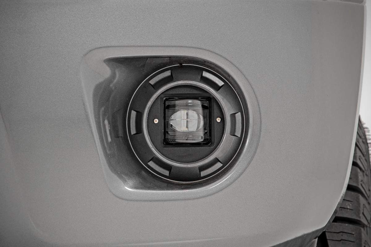 2" Rough Country SAE LED Fog Lights | 2400 Lumens | Pair - 70907
