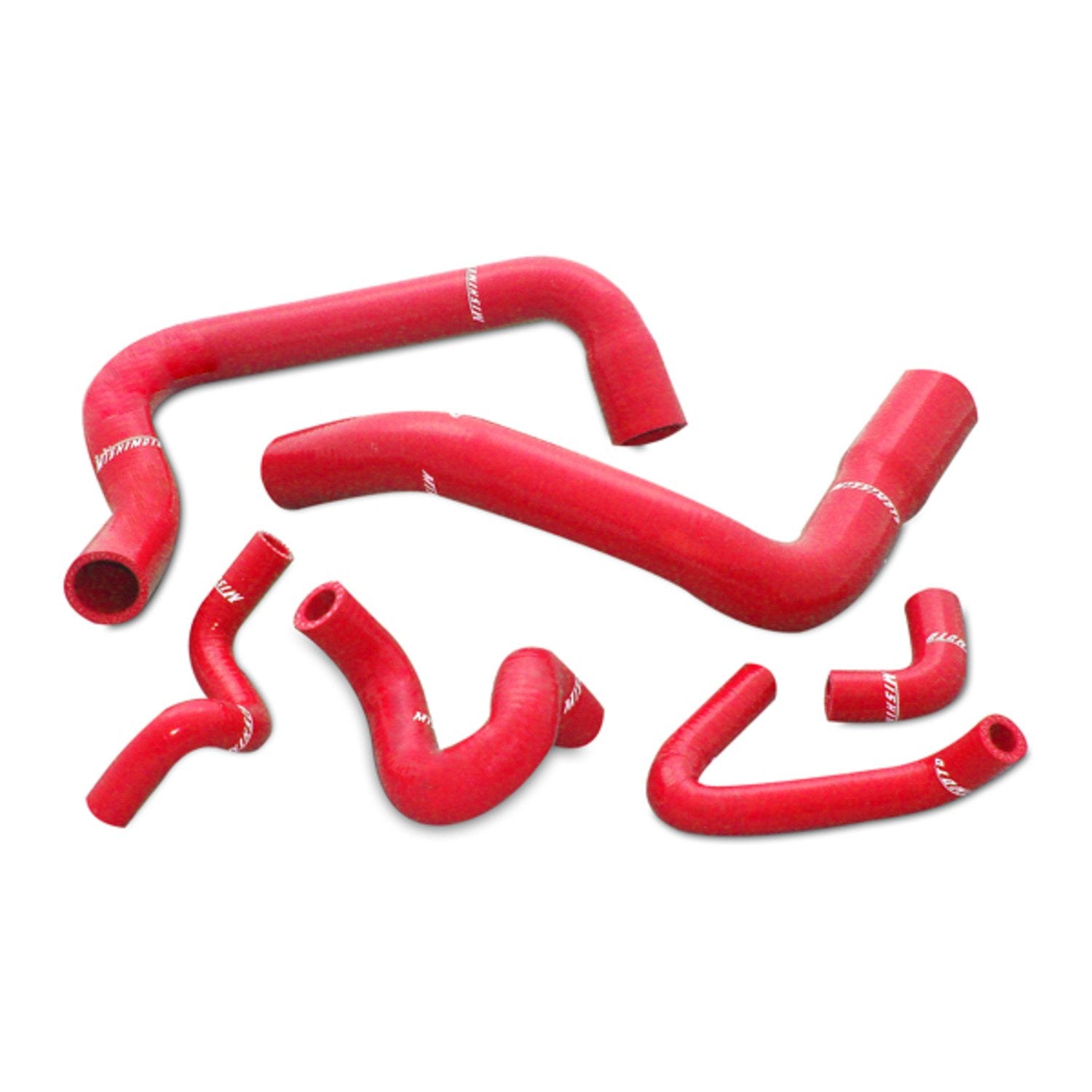 Mishimoto Silicone Radiator Hose Kit MMHOSE-MUS-86RD Fits Ford Mustang GT Cobra 1986-1993 Red