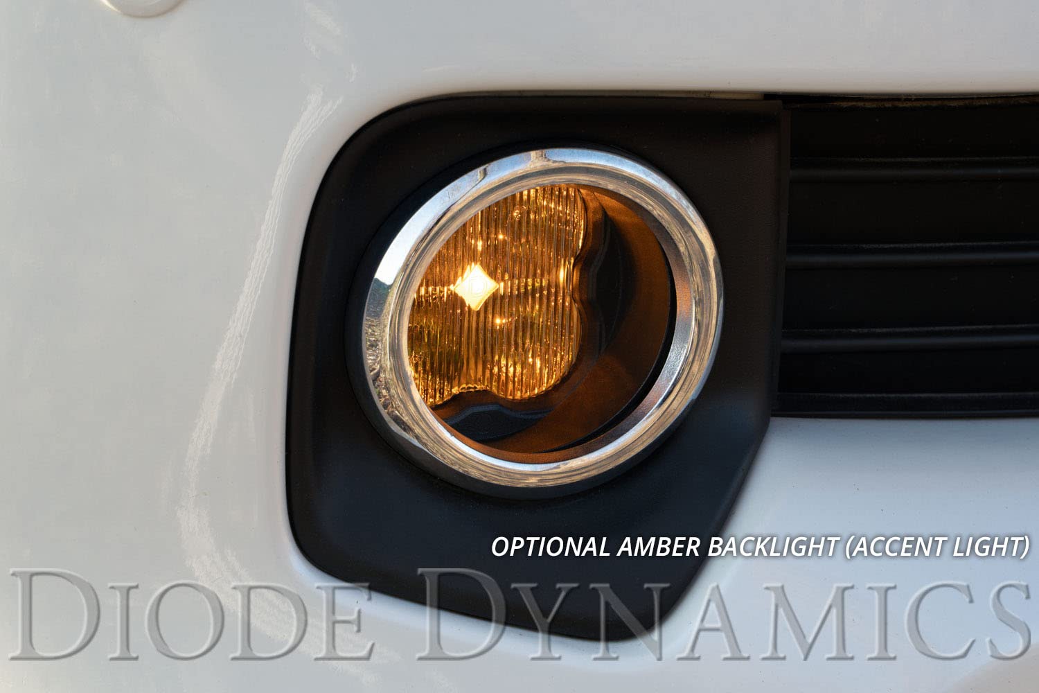 Elite Series Diode Dynamics Type MR Fog Lamps, Yellow Pair