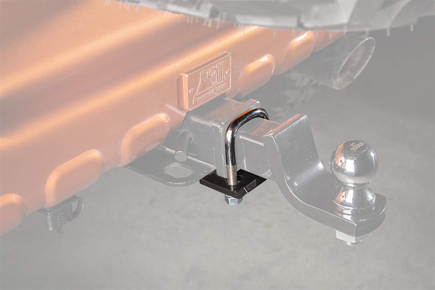 Trailer Hitch Tightener Rugged Ridge | 2" Receivers | 11237.15 | Fits 1955-2025 Jeep Universal