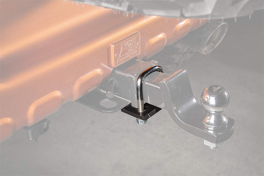 Trailer Hitch Tightener Rugged Ridge | 2" Receivers | 11237.15 | Fits 1955-2025 Jeep Universal