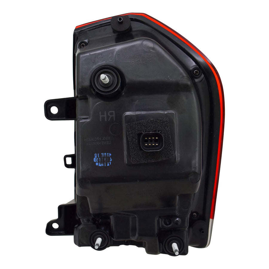Left TYC Tail Light Assembly Compatible with 2015-2018 Chrysler 300