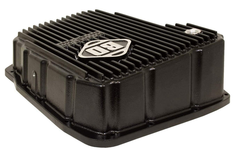 Transmission Pan BD Diesel Performance 1061525, Black