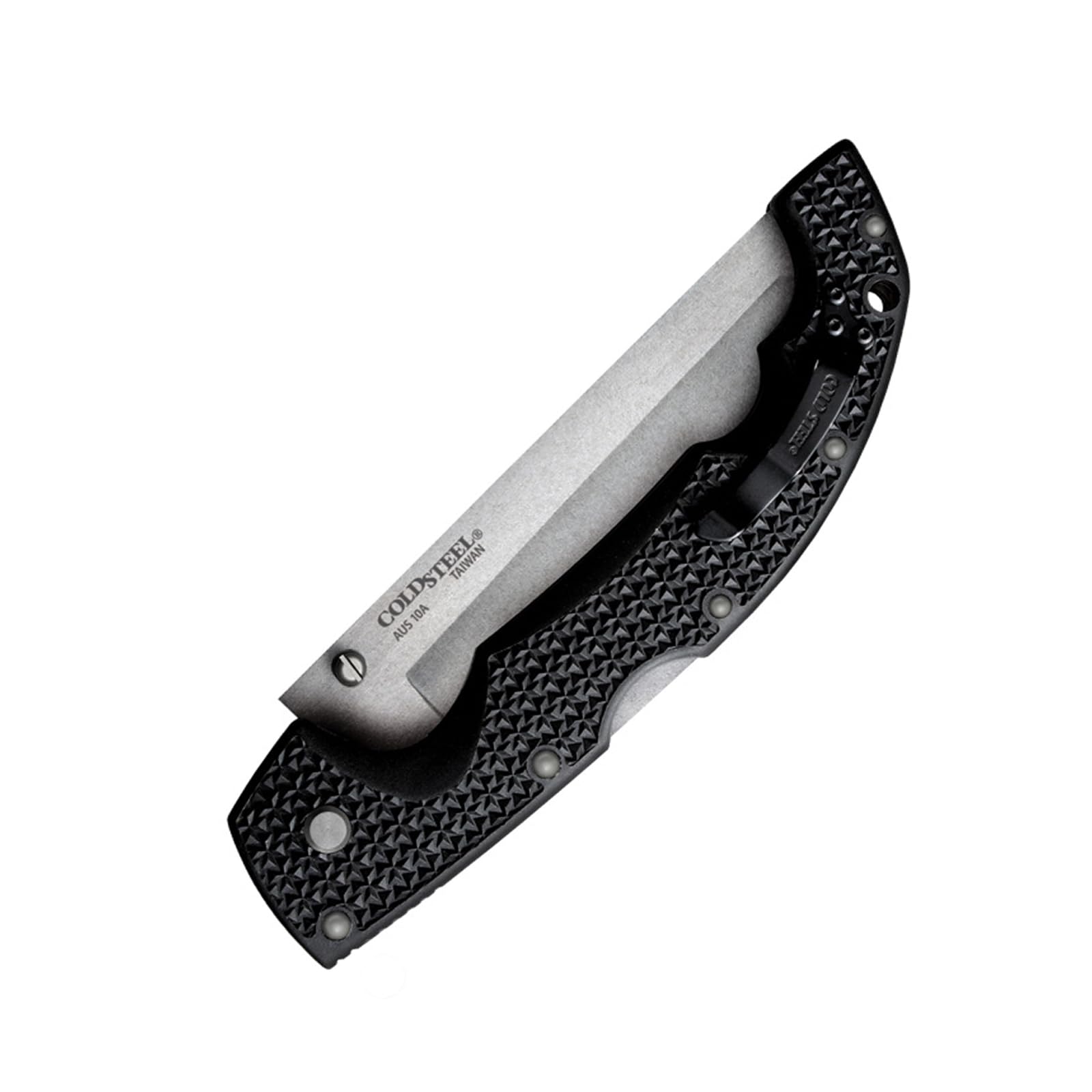 Cold Steel Voyager XL 5.5" AUS10A Tanto Point Plain Edge Razor-Sharp Blade 6.75" Griv-Ex Handle Everyday Carry Tactical Folding Knife
