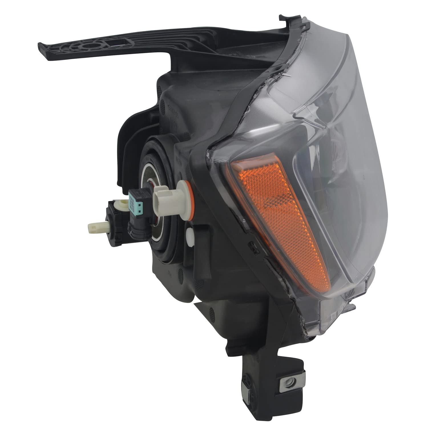 Right TYC Headlight Assembly Compatible with 2013-2017 Jeep Compass