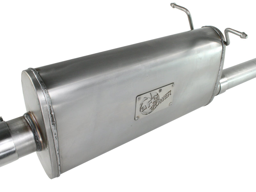 MACH Force XP aFe 49-43042 2.5" Stainless Steel Cat-Back Exhaust System with Polished Tip for Ford Ranger L4-2.3L DOHC