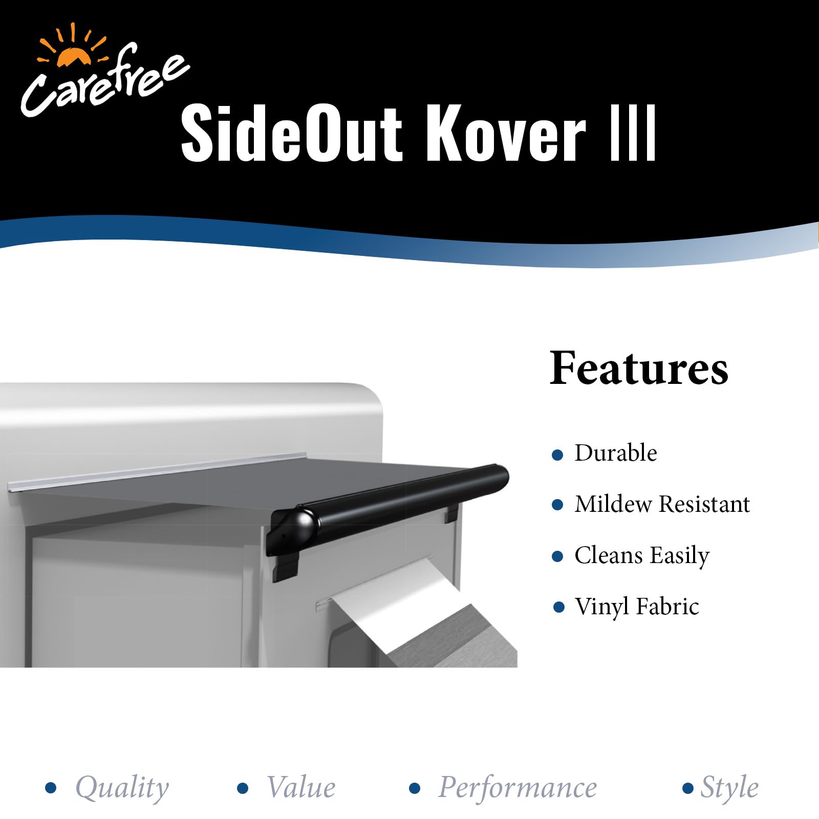 SideOut Kover III Carefree Awning