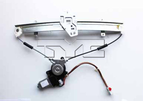 Power Window Motor and Regulator Assembly TYC 660062 Front Left-Side Compatible with 1998-2002 Honda Accord