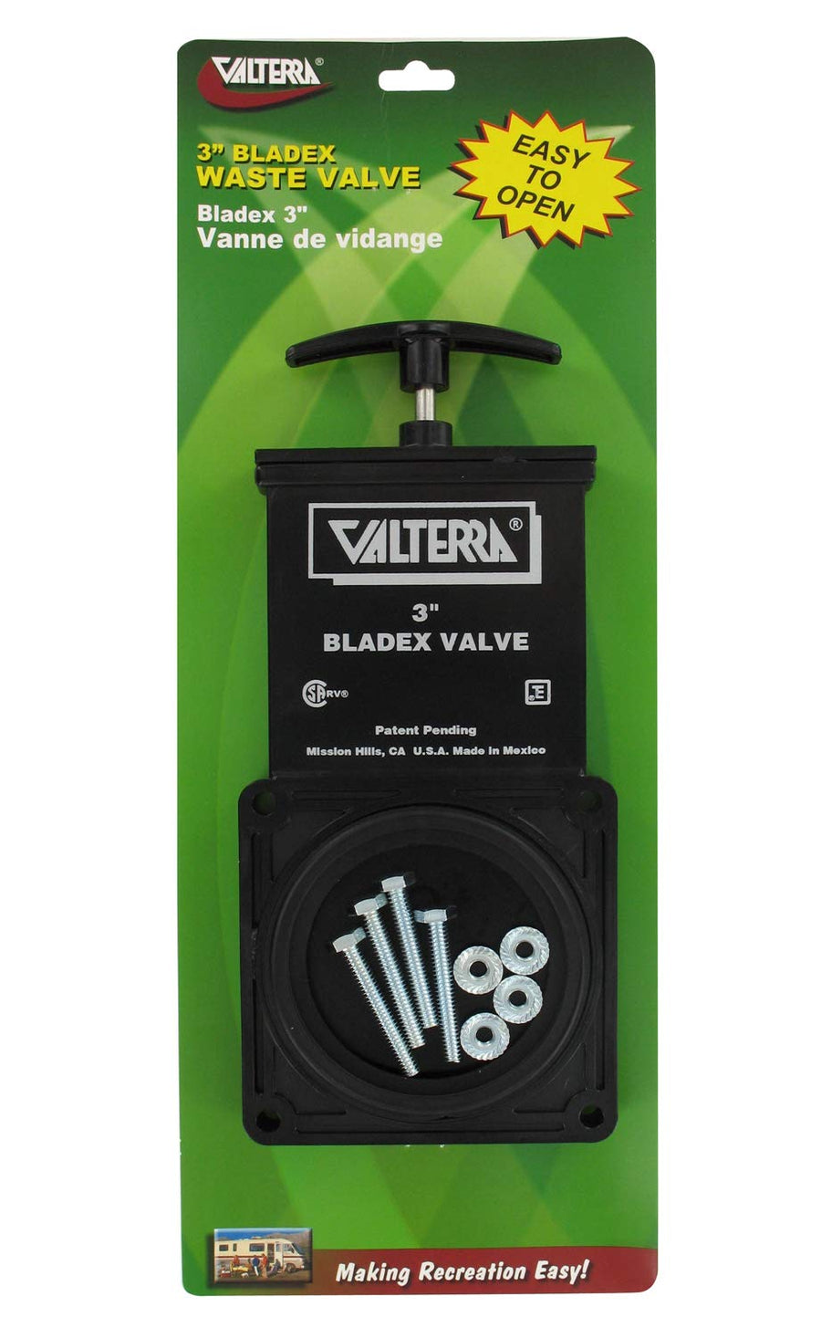 Valve Body, 3" with Seals & Hardware