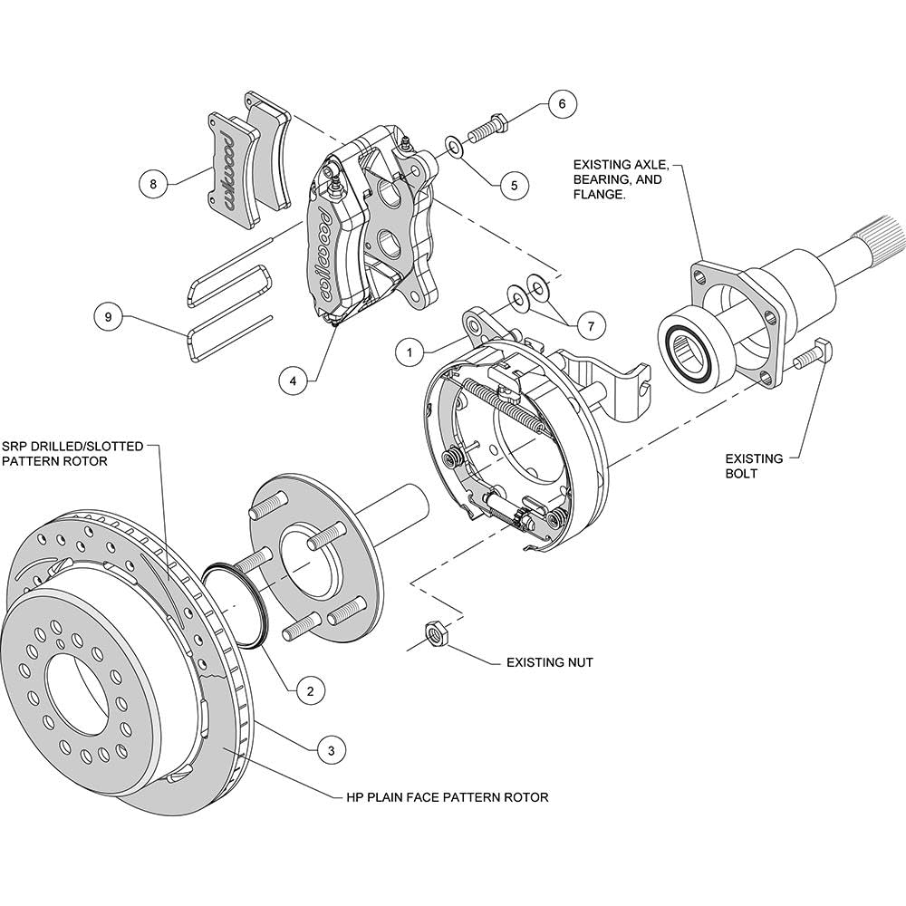 P-Brake Kit FDP-LP 11.00"