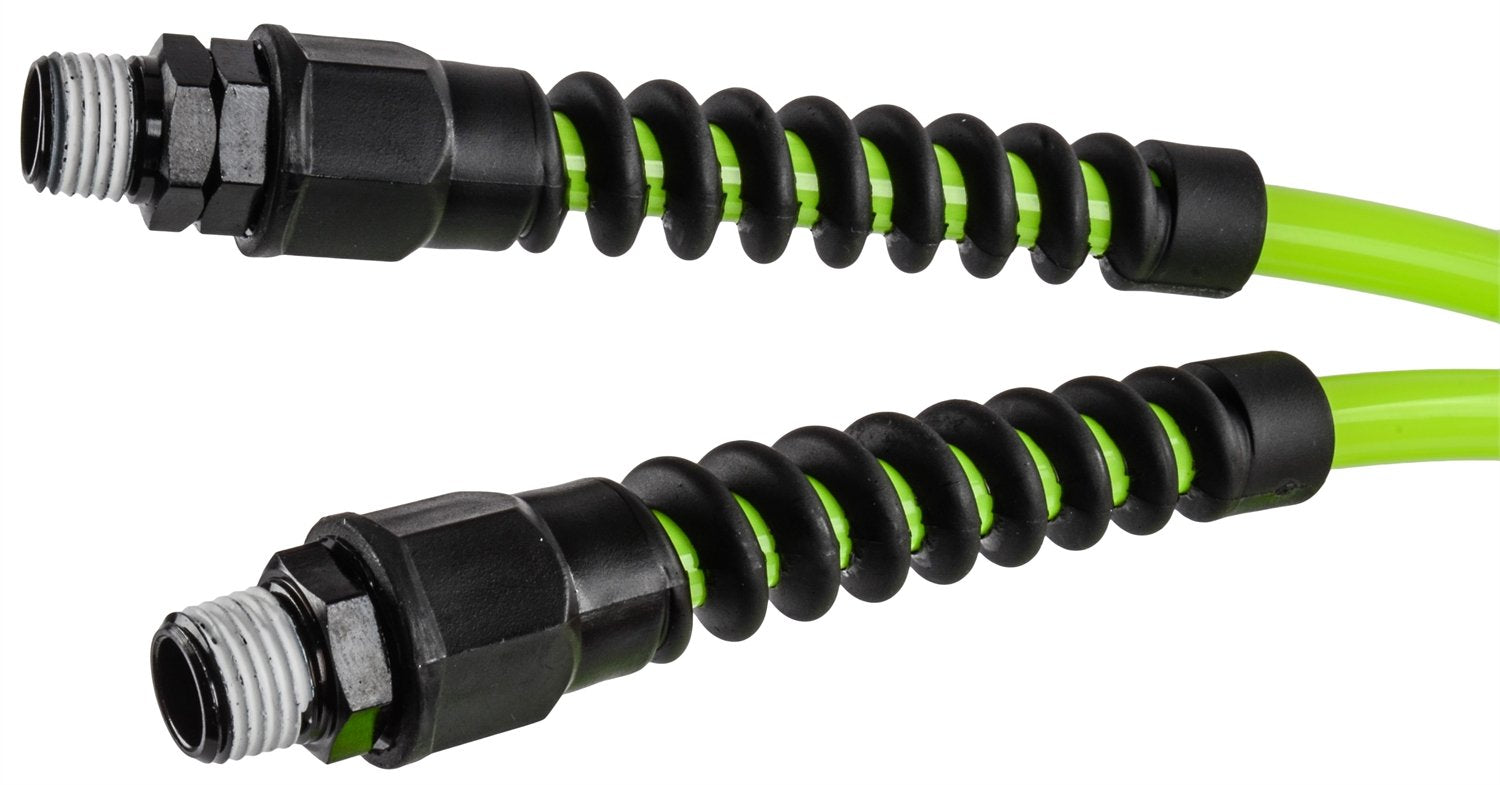 Polyurethane Flexzilla Recoil Air Hose, 1/4 in. x 20 ft., ZillaGreen - LP1420AFZ
