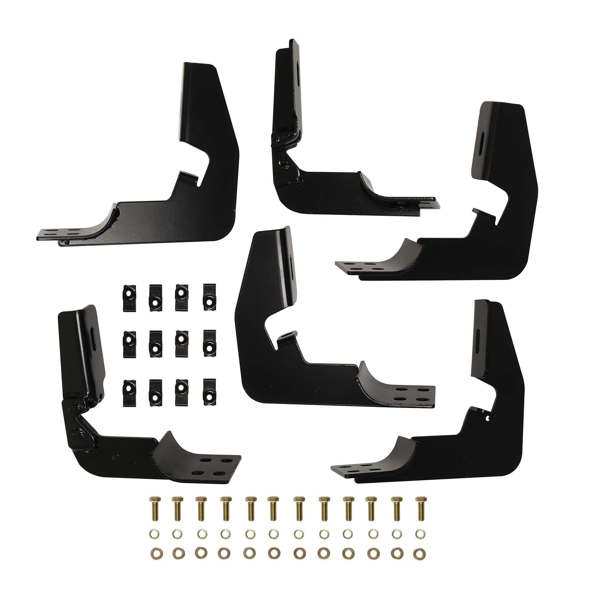 Westin Premier 22-2015 Oval Nerf Bar Mount Kit fits 2014-2018 Silverado Sierra 1500 2015-2019 Silverado Sierra 2500 3500 2019 Silverado LD Sierra 1500 Limited Double Cab Crew Cab Black Pair