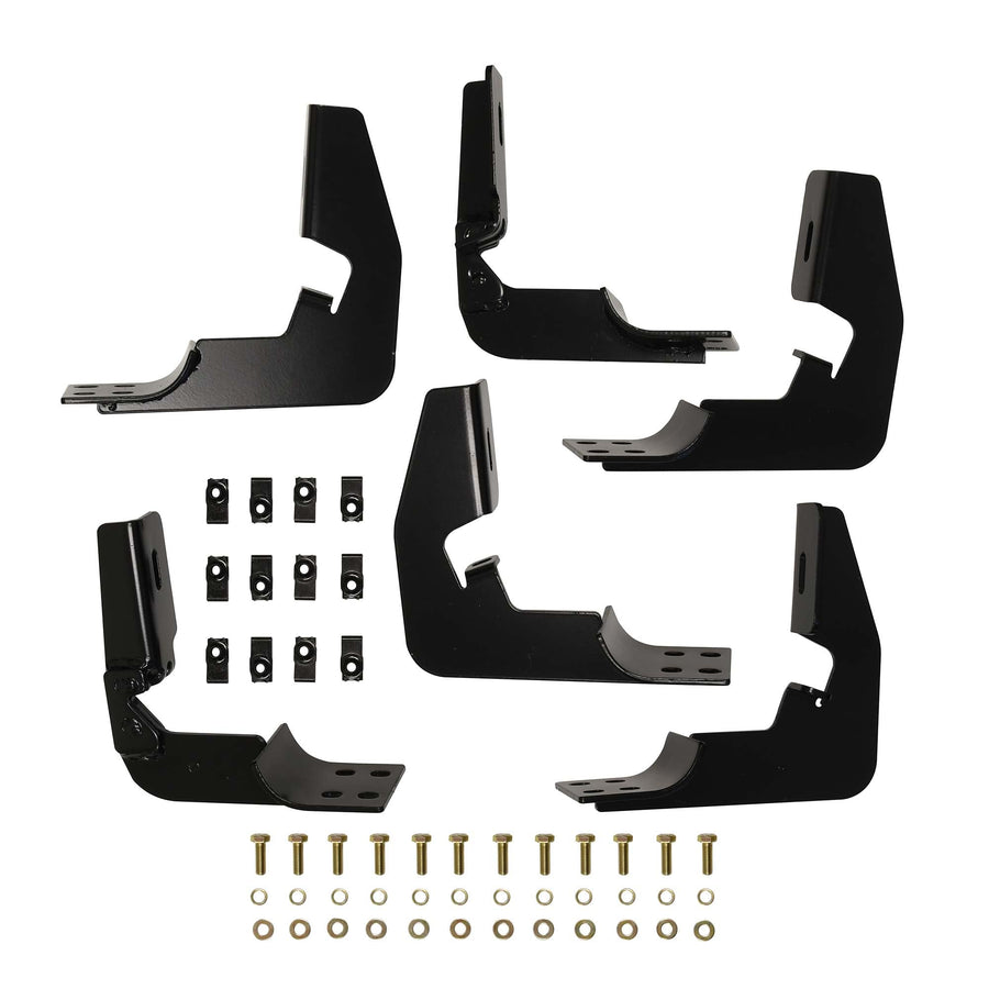 Westin Premier 22-2015 Oval Nerf Bar Mount Kit fits 2014-2018 Silverado Sierra 1500 2015-2019 Silverado Sierra 2500 3500 2019 Silverado LD Sierra 1500 Limited Double Cab Crew Cab Black Pair