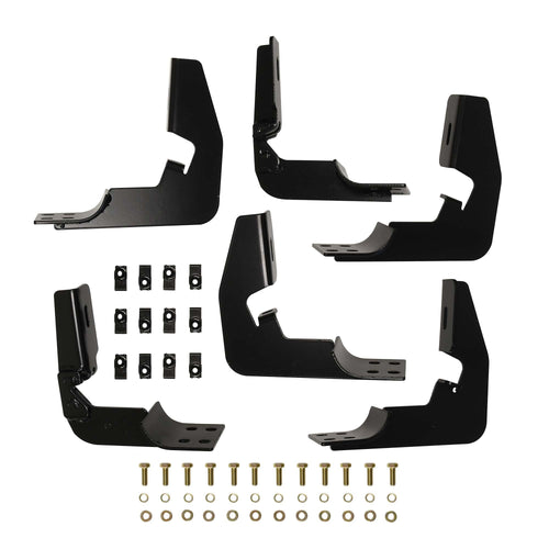 Westin Premier 22-2015 Oval Nerf Bar Mount Kit fits 2014-2018 Silverado Sierra 1500 2015-2019 Silverado Sierra 2500 3500 2019 Silverado LD Sierra 1500 Limited Double Cab Crew Cab Black Pair