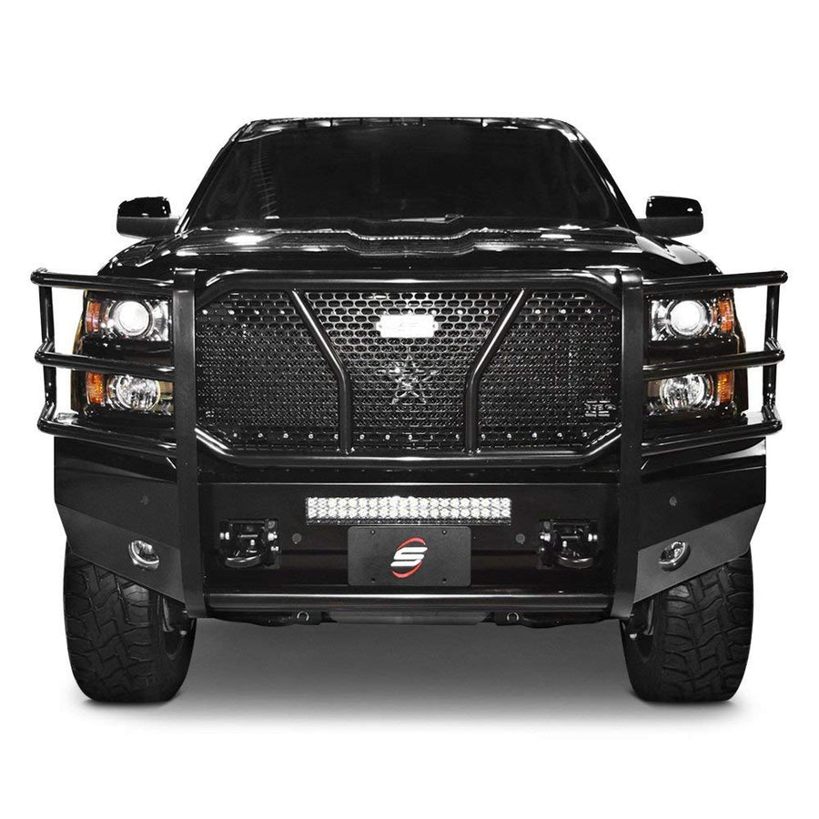 Front Replacement Bumper Steelcraft Automotive fits Nissan Titan XD, Black