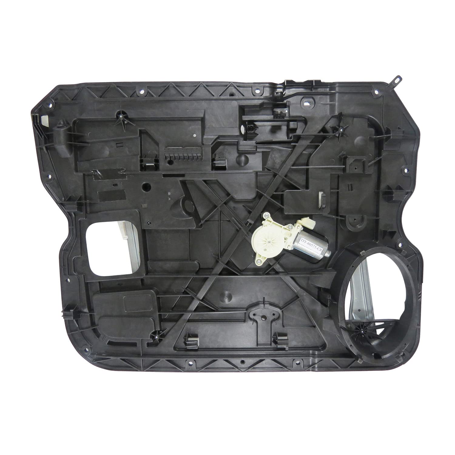 Power Window Motor and Regulator Assembly TYC 660580 Front Left-Side Compatible with 2009-2012 Dodge Ram Pickup
