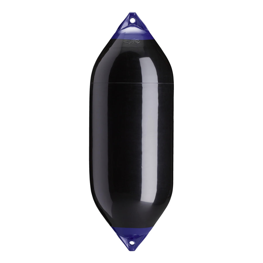 F-10 Standard Polyform Boat Fender Blue Ropehold - Black
