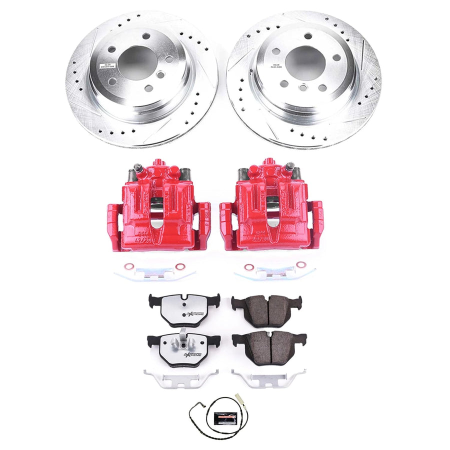Power Stop Rear KC3001-26 Z26 Street Warrior Brake Kit For BMW 325xi 2006 [Model Specific]