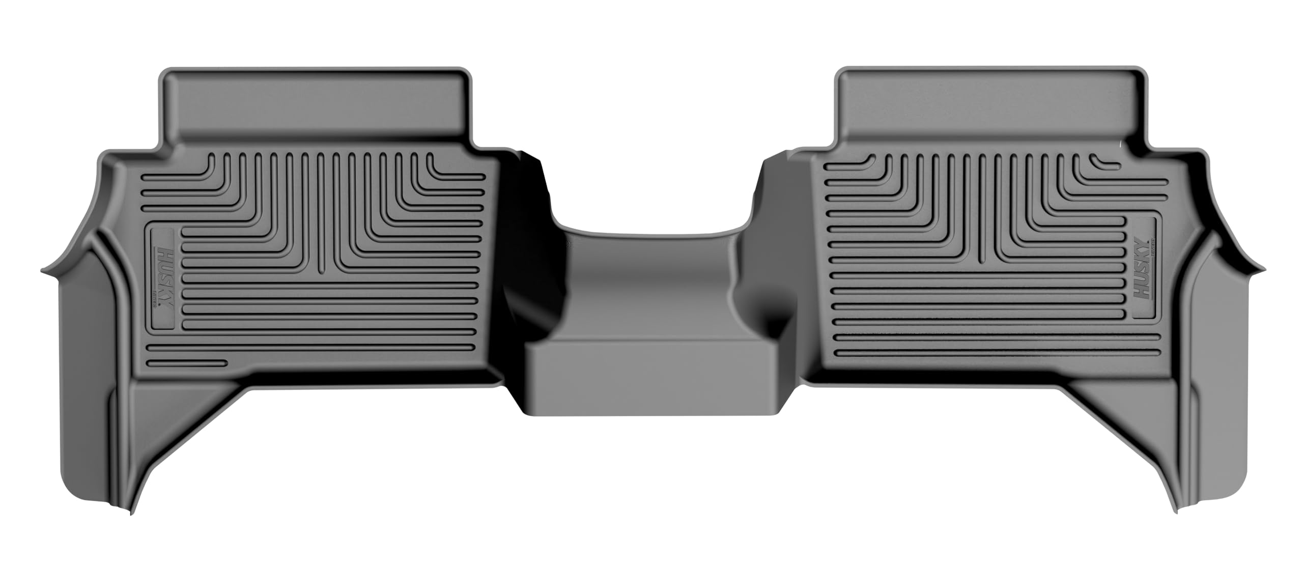 Weatherbeater Husky Liners Floor Mats | Fits 2024-2025 Toyota Tacoma - Hybrid, Double CAB ONLY | 2nd RowBlack, 1-pc | 19731