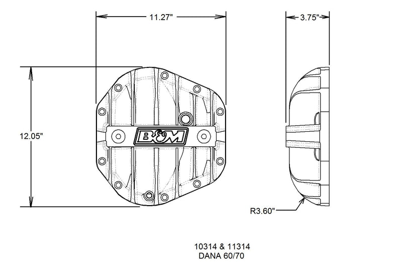 Differential Cover B&M 11314