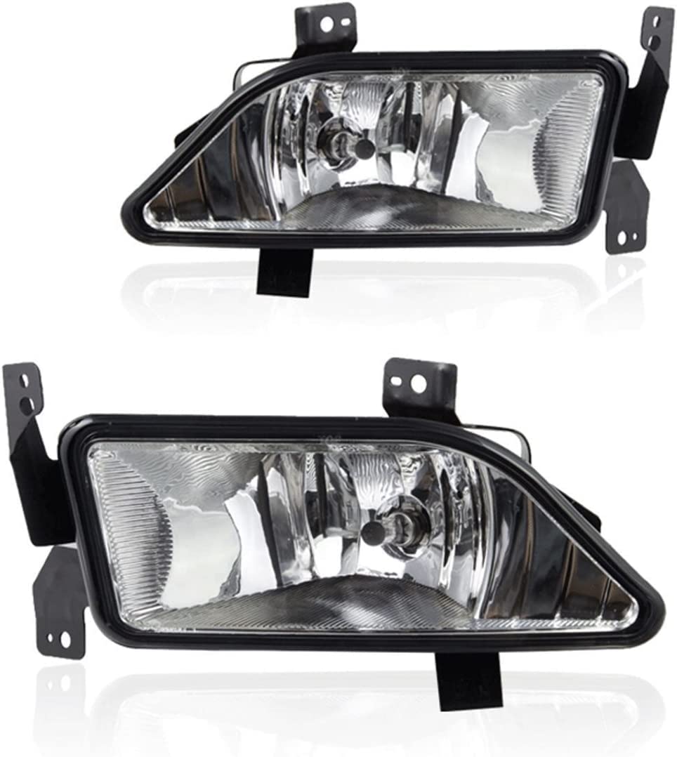 Fog Lights Winjet Driving for [2006 2007 2008 Honda Pilot] OEM Series Fog Lamps for Honda Pilot 06 07 08 Clear Lens with H11 12V 55W Bulbs