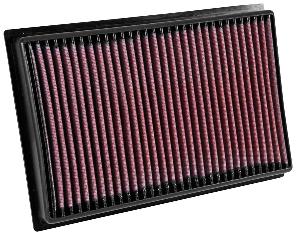 K&N Engine Air Filter: Washable, Increase Power & Acceleration, Premium, Replacement Car Air Filter: Compatible with 2014-2019 MERCEDES BENZ (AMG GT, AMG GT C, AMG GT R, AMG GT S), 33-5039