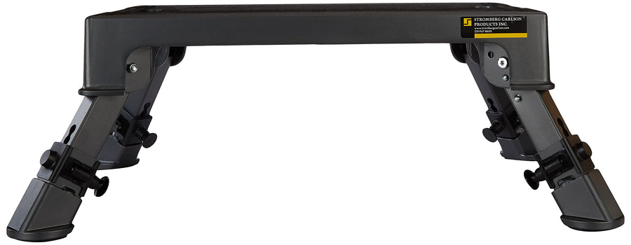 Adjustable Stromberg Carlson 19″ x 14″ RV Platform Step, Heavy Duty Cast Aluminum, Portable Step Stool for Travel Trailers, Trucks, Adjusts 7-3/16″ to 8-9/16″, 1000 lbs Capacity, Rubber Feet