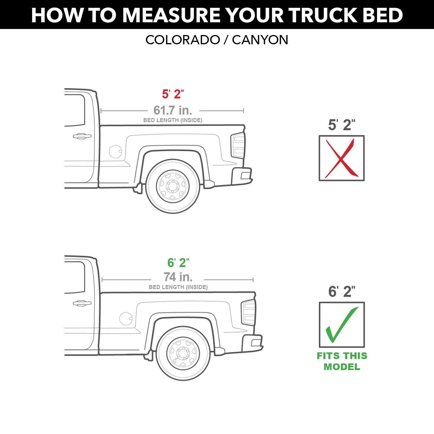 Extang RealTruck Solid Fold ALX Hard Folding Truck Bed Tonneau Cover | 88355 | Fits 2009-2014 Chevy/GMC Colorado/Canyon 6' 2" Bed (74")