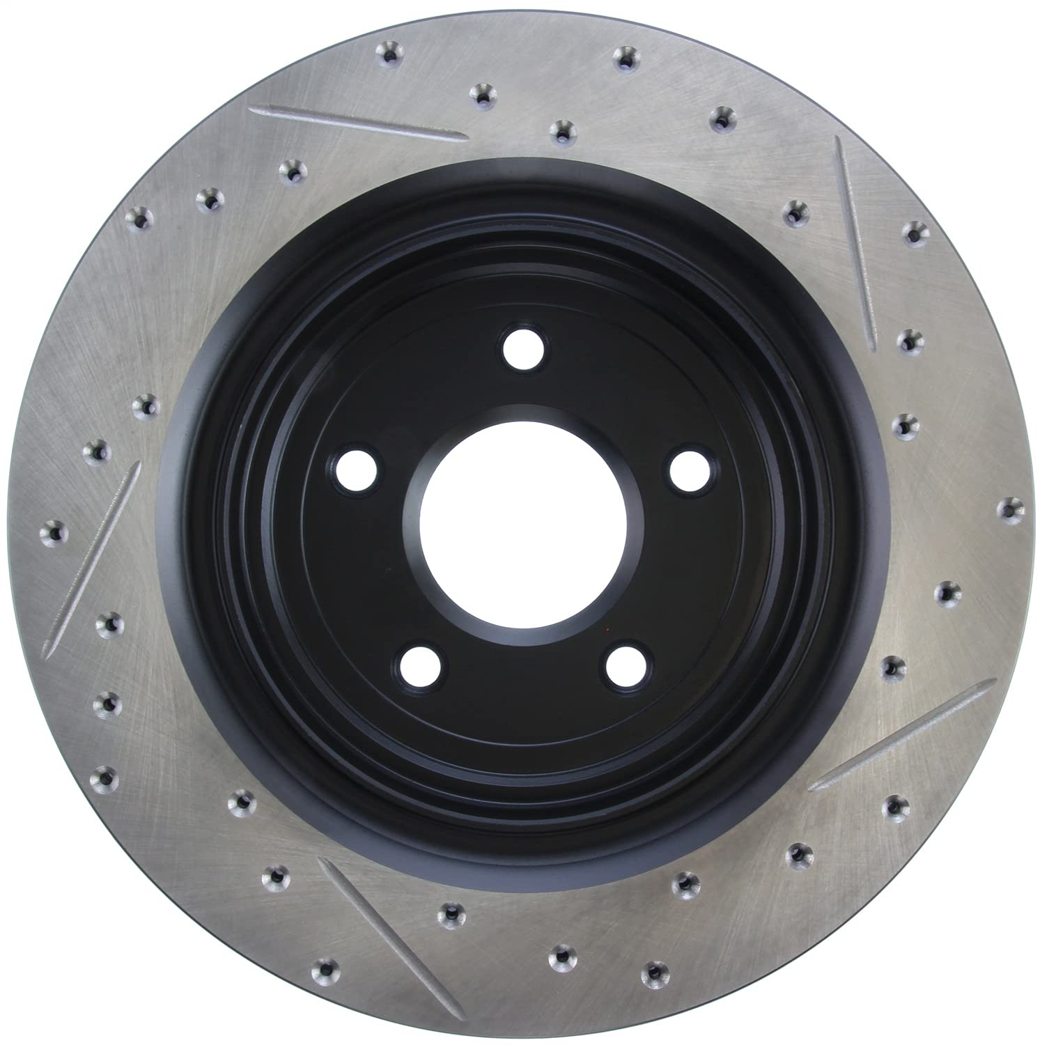 Sport Drilled/Slotted Brake Rotor StopTech 127.62096R (Rear Right), 1 Pack