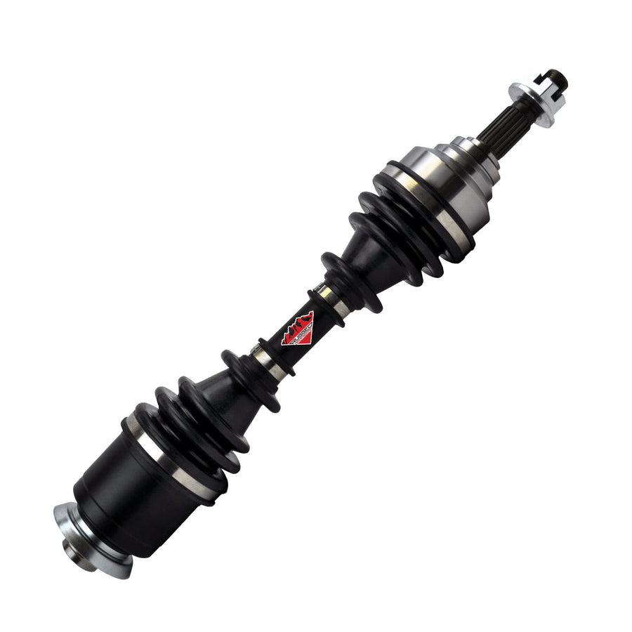 Performance Front Left Rugged Axle for (1998-2001) Arctic Cat 250/300/400/500, Stainless-Steel Clamps for High Protection & Machined Heat Treated for Longer Life Span OEM: 0402-249, 0402-779