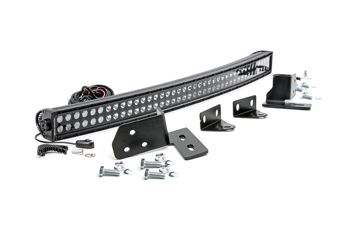 40" Rough Country Black Series LED Bumper Kit for 11-16 Ford Super Duty - 70682