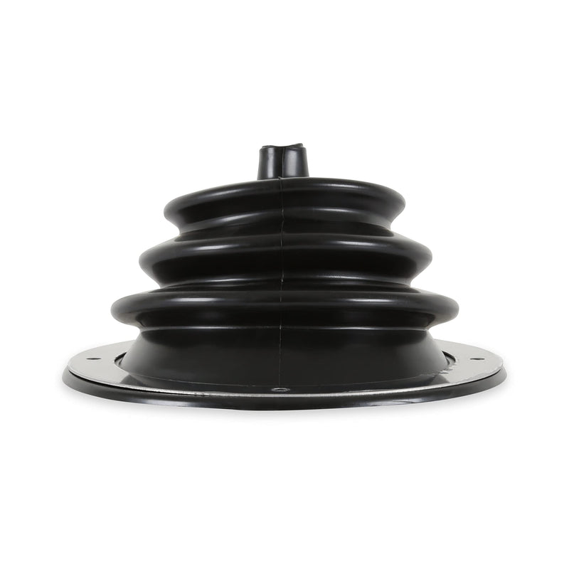 Small Round Mr. Gasket Shifter Boot, Black