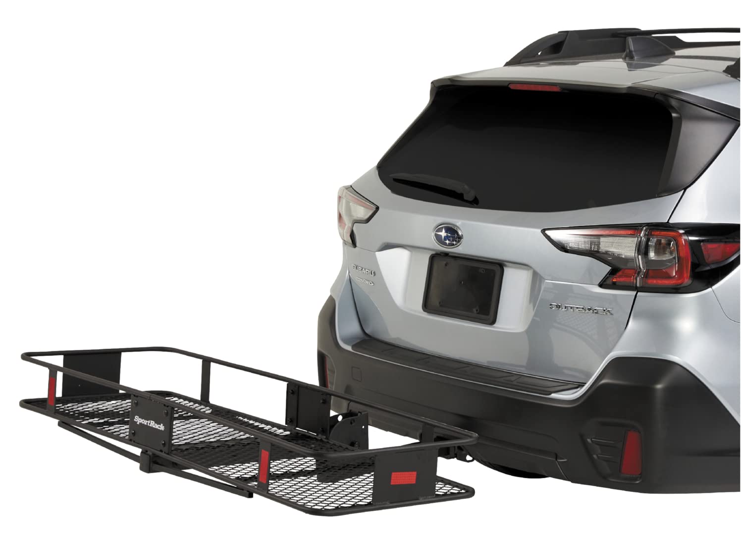 Folding SportRack SR9851 Hitch Basket, Black Vista