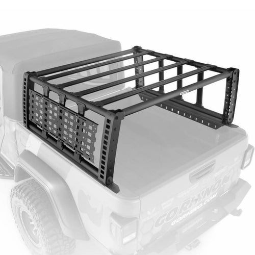 Go Rhino Xtreme Rack - Overland Full-Size Trucks | Steel and Aluminum, Textured Black | 5952000T | Fits