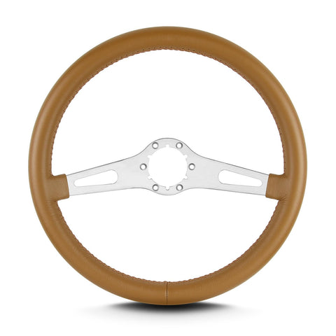 Teardrop Lecarra 65716 14" Brushed Standard Grip Chestnut