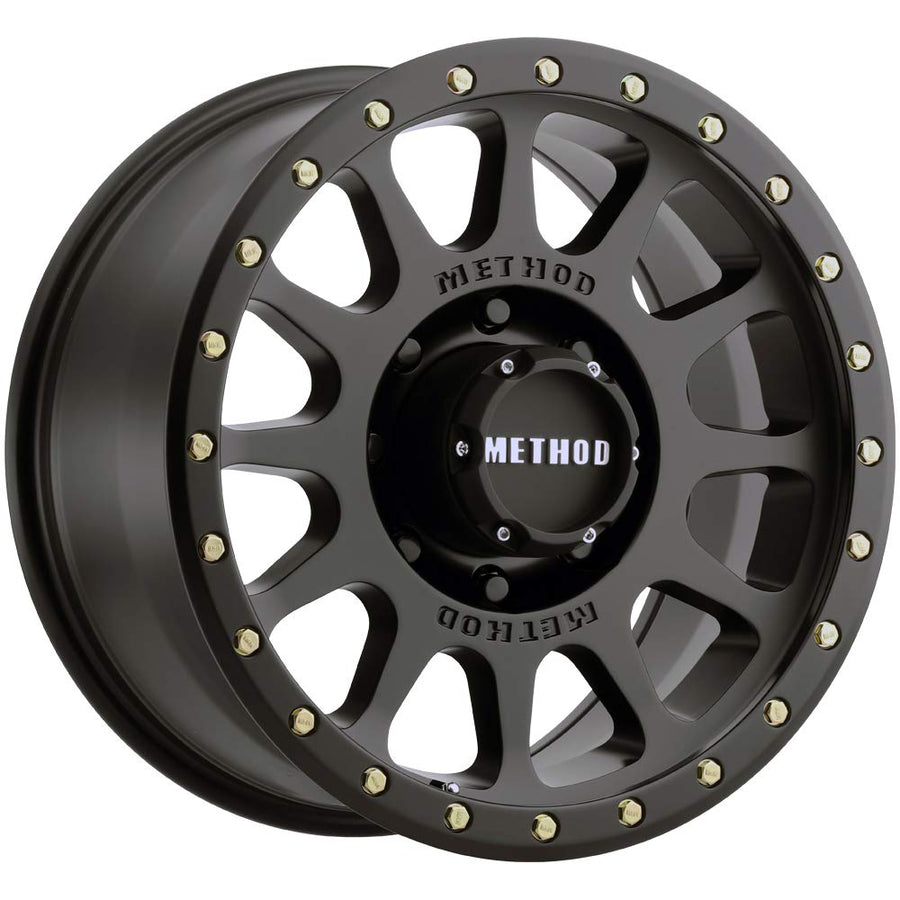 Black Method Race Wheels 305 NV Wheel with Matte (20 x 10. inches /8 x 180 mm, -18 mm Offset)
